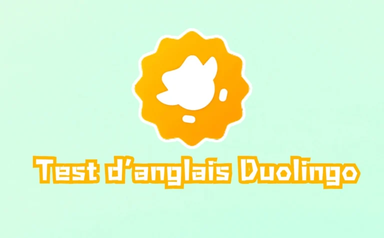 test d'anglais Duolingo